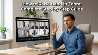 How to Raise Hand in Zoom during an online meeting using the participant controls